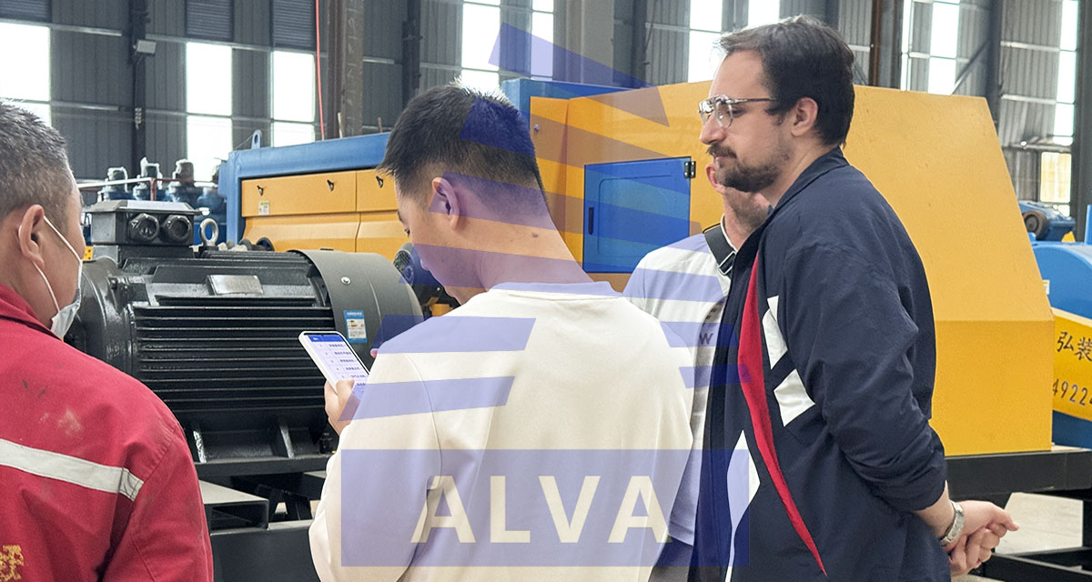 alva plywood machine