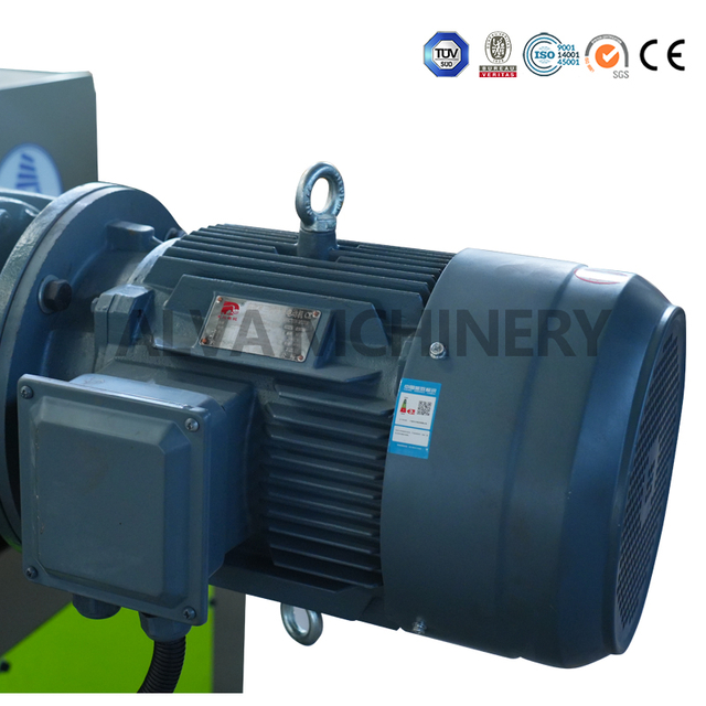 Veneer peeling machine motor