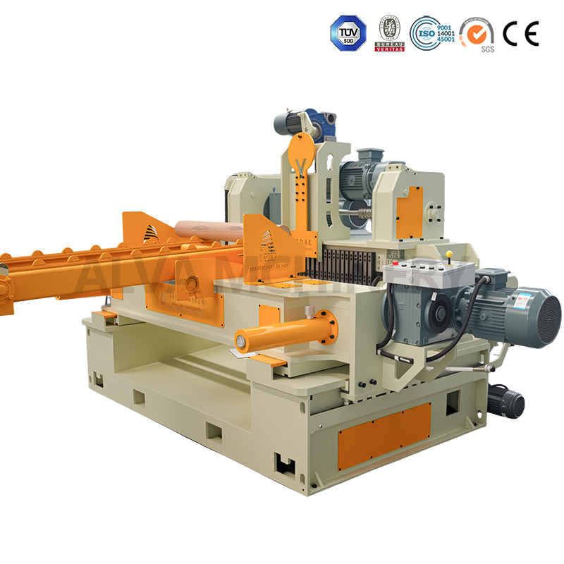 Gear Pressing Veneer Peeling Machine