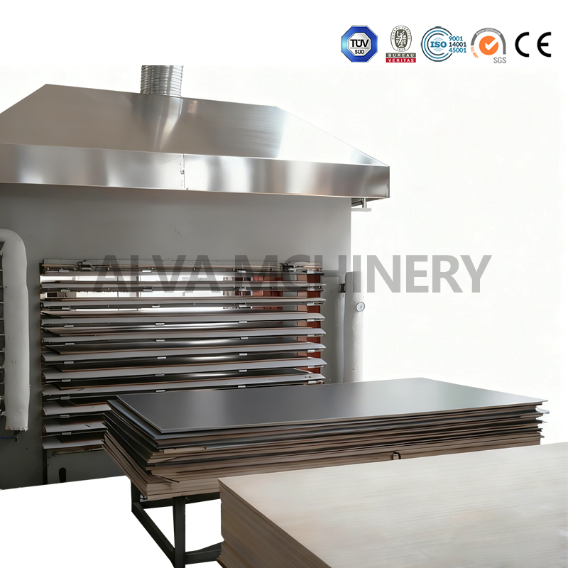 Melamine Facing Hot Press
