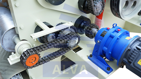 ALVA-216 Drum Wood Chipper