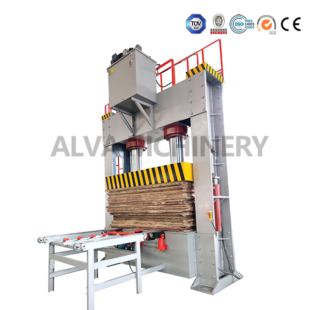 Multi-Stage Plywood Pre-Pressing Machine