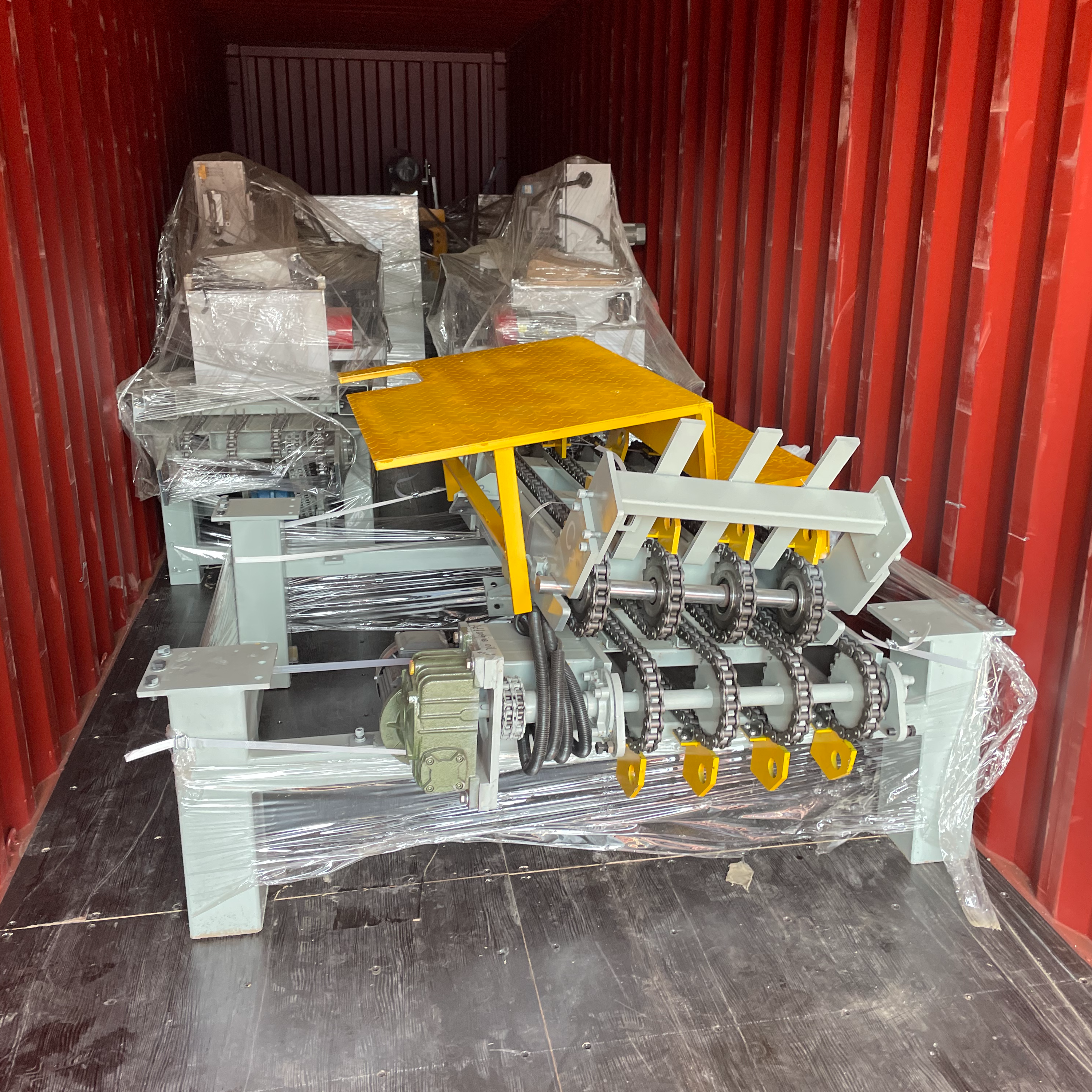 Alva's Knife Sharpener And Other Series of Woodworking Machinery Are Officially Packed And Shipped To Africa