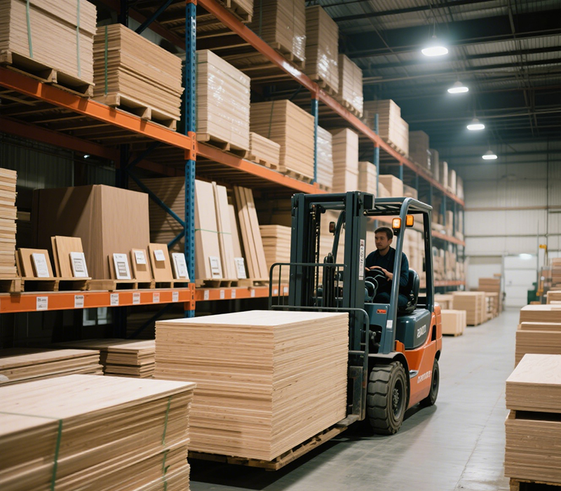 Plywood-Production