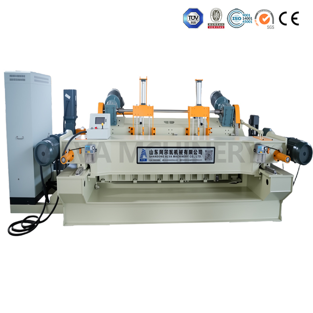 Wood Veneer Peeling Machine