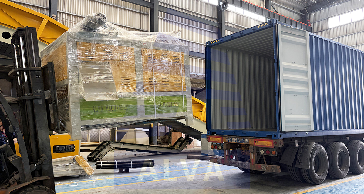 April 21: Shandong Alva’s Waste Refrigerator Dismantling Lines Shipped To South American Customer in Three Consecutive Days