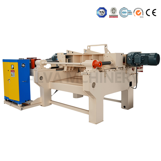 OSB Veneer Peeling Machine