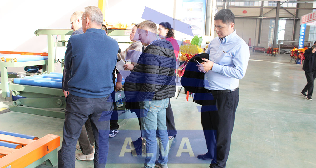 Overseas Customers Visit ALVA Machinery to Discuss Cooperation and Development in the Woodworking Machinery Industry