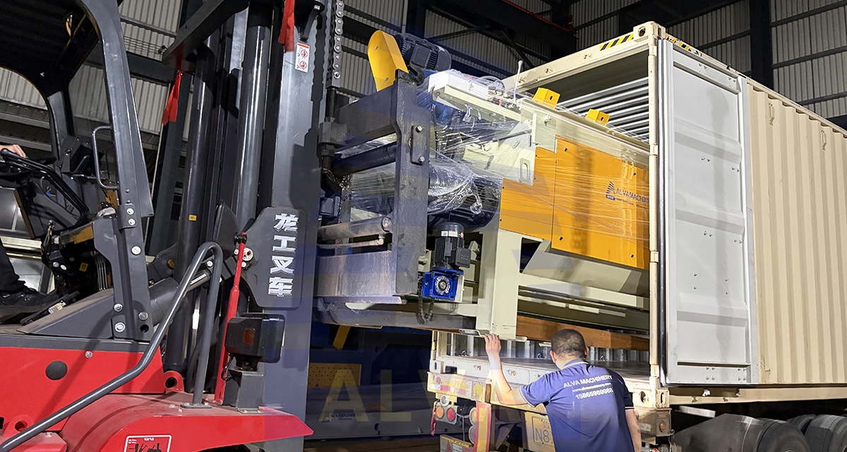Automatic wood processing line